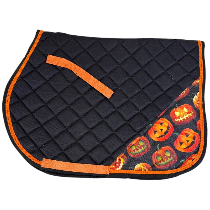 Halloween Print Saddle Pad