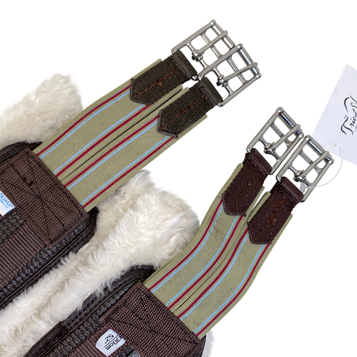 Ovation Coolmax Equalizer All-Purpose Girth in Brown 