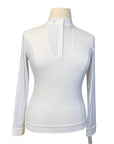 Samshield 'Faustine' Show Shirt in White - Women's XL