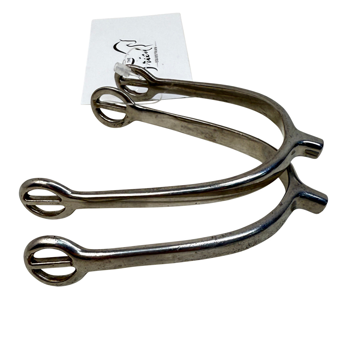 Prince of Wales Spurs in Stainless Steel - 1/4&quot;