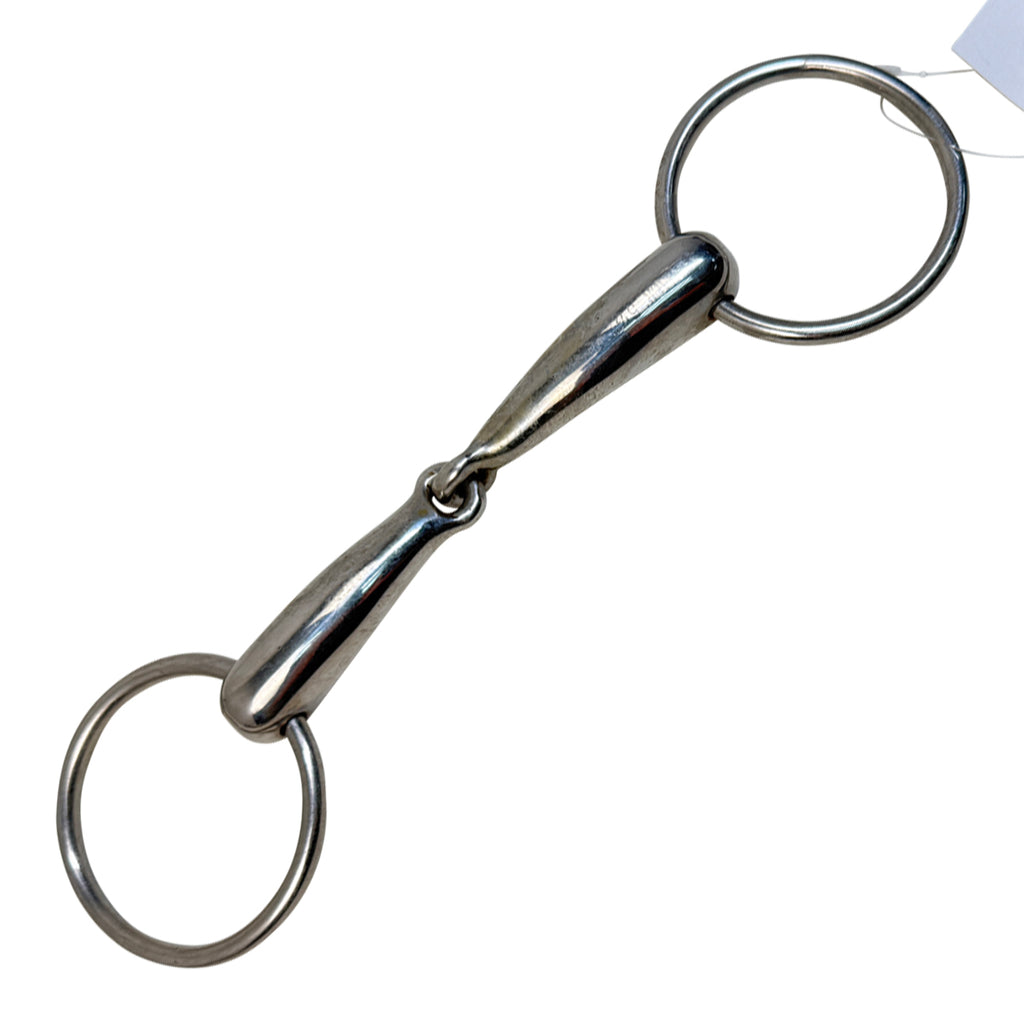 Centaur Loose Ring Hollow Mouth Single Joint Snaffle Bit