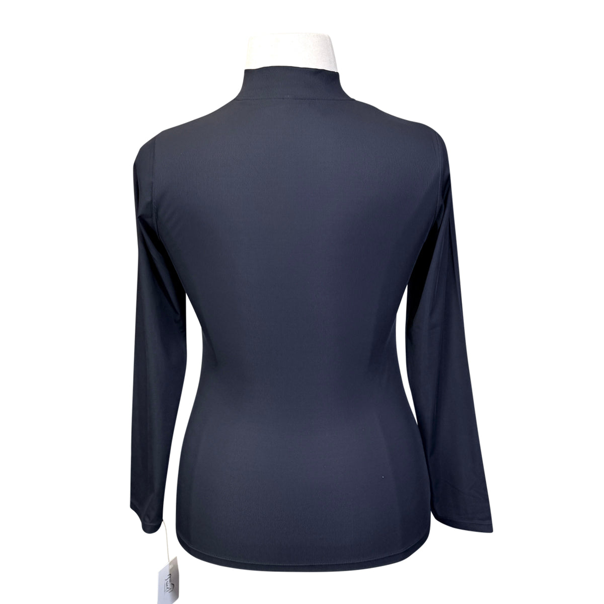 The Urban Strides 'Ribbed Mockneck' Shirt in Black