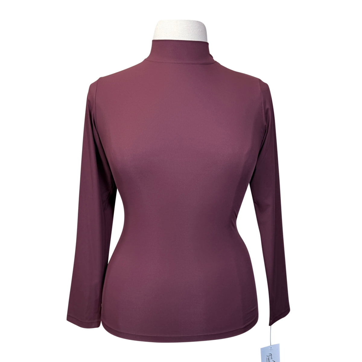 The Urban Strides 'Ribbed Mockneck' Shirt in Raisin