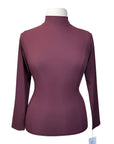 The Urban Strides 'Ribbed Mockneck' Shirt in Raisin