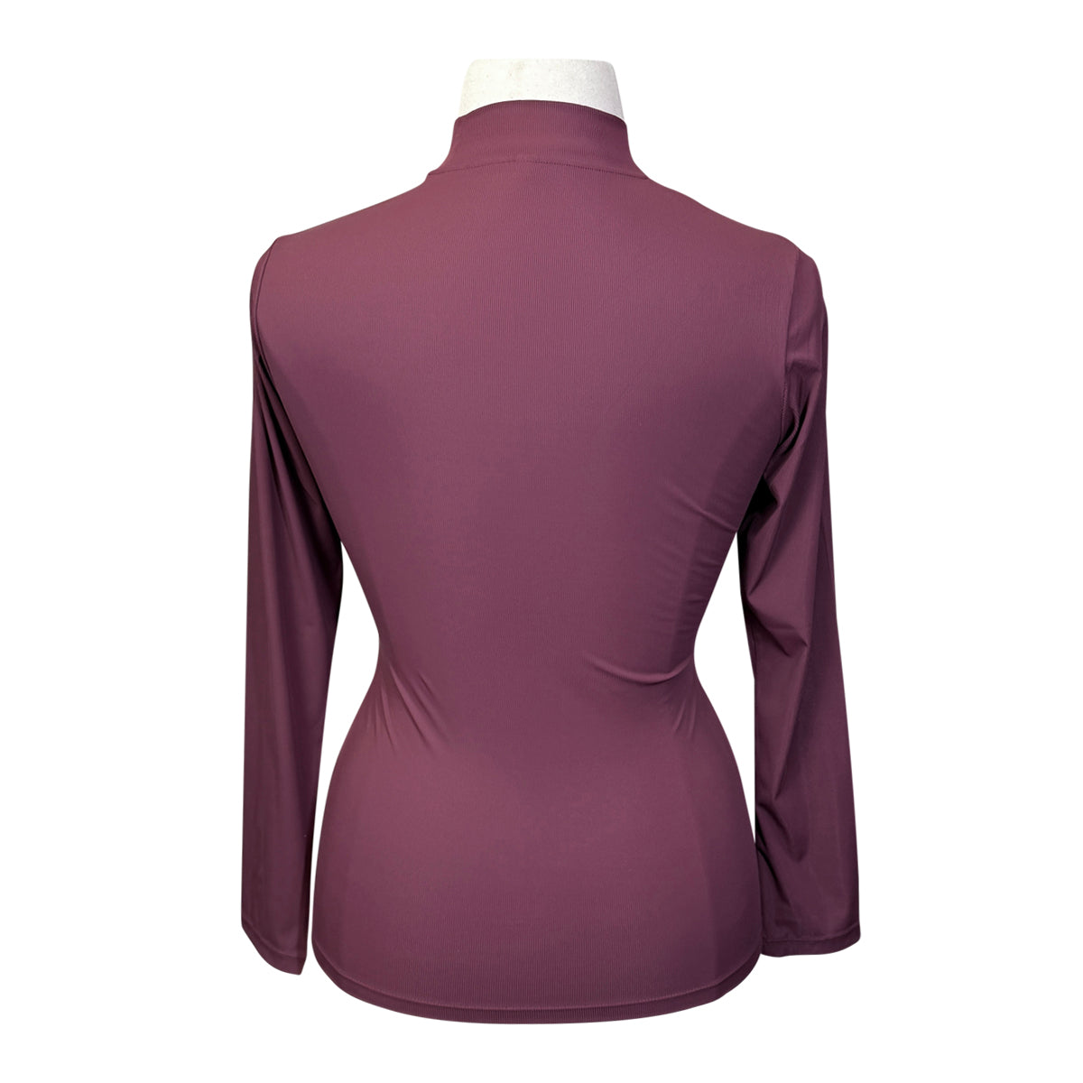 The Urban Strides 'Ribbed Mockneck' Shirt in Raisin