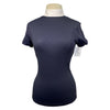 Equiline 'Shimmer' Competition Shirt in Navy - Women's Medium