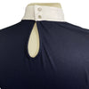 Equiline 'Shimmer' Competition Shirt in Navy - Women's Medium