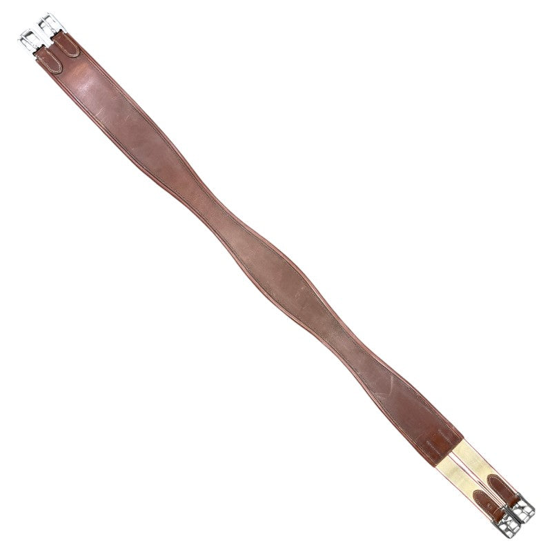 Single End Elastic Girth in Chestnut