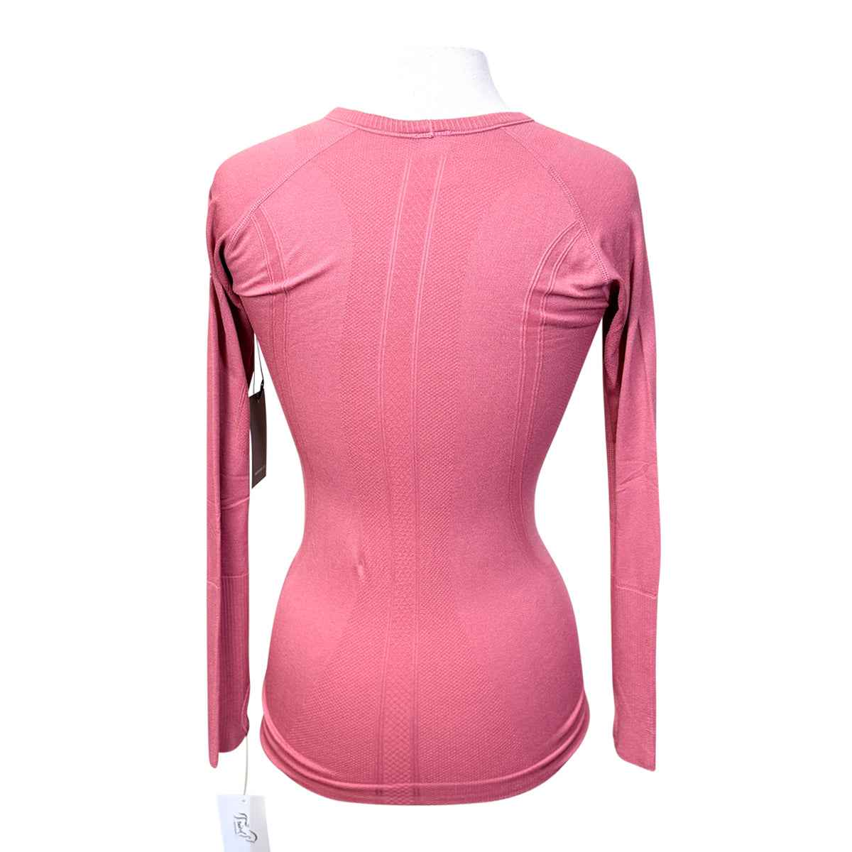 TKEQ The 'Kennedy' Seamless Long Sleeve in Primrose Pink