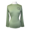 TKEQ 'Crest' Sustainable Long Sleeve Shirt in WallStreet