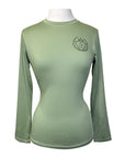 TKEQ 'Crest' Sustainable Long Sleeve Shirt in WallStreet