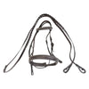 Plymouth Basic Hunter Bridle w/Laced Reins in Brown