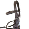 Plymouth Basic Hunter Bridle w/Laced Reins in Brown