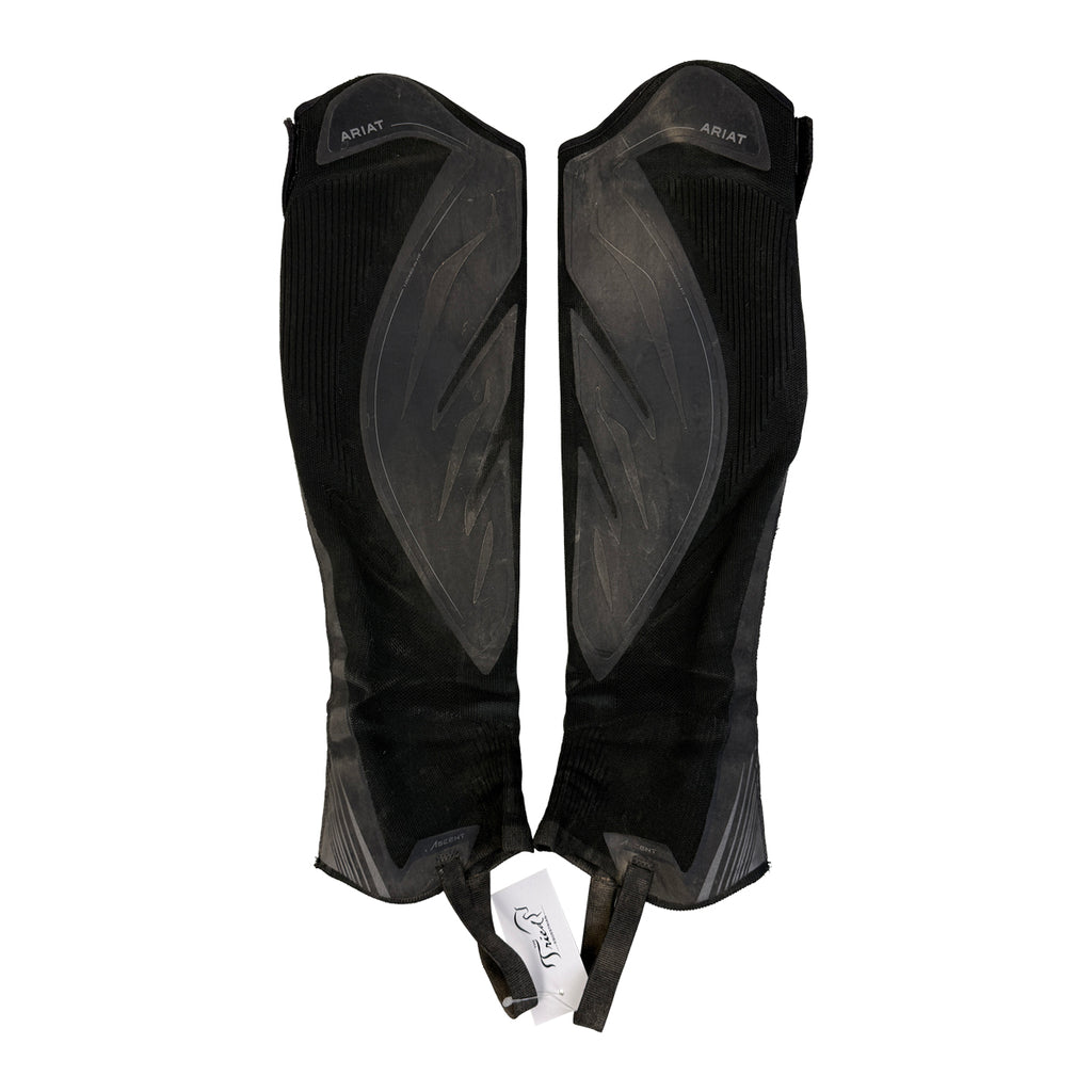 Ariat 'Ascent' Unisex Half Chaps in Black 