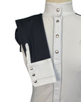 Kingsland 'Violet' Show Shirt in White/Black