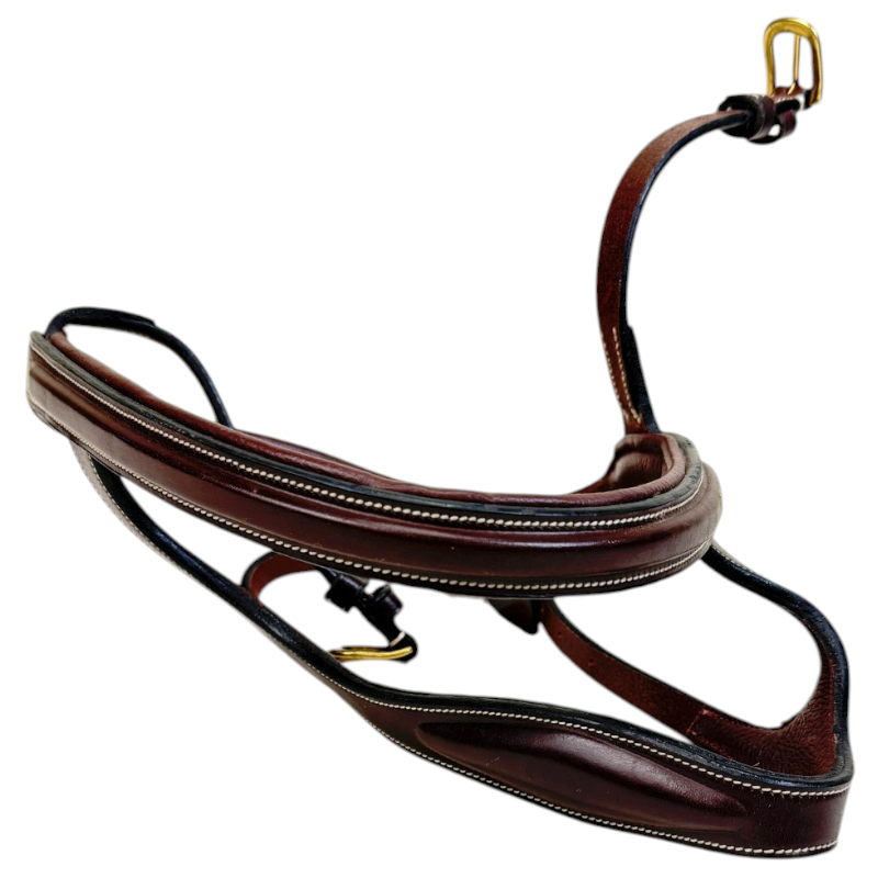 Dy'on Double Noseband in Brown