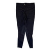 For Horses Knee Patch Breech in Black