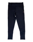 Free Ride Equestrian Softshell Knee Grip Tights in Black