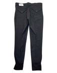 Back of Halter Ego 'Perfection' Full Seat Breeches in All Black