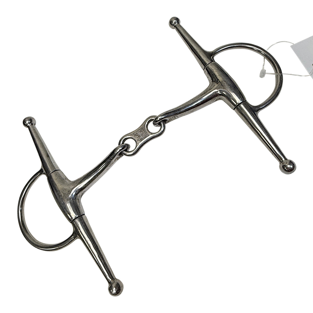 Korsteel Full Cheek French Link Snaffle Bit in Stainless Steel 