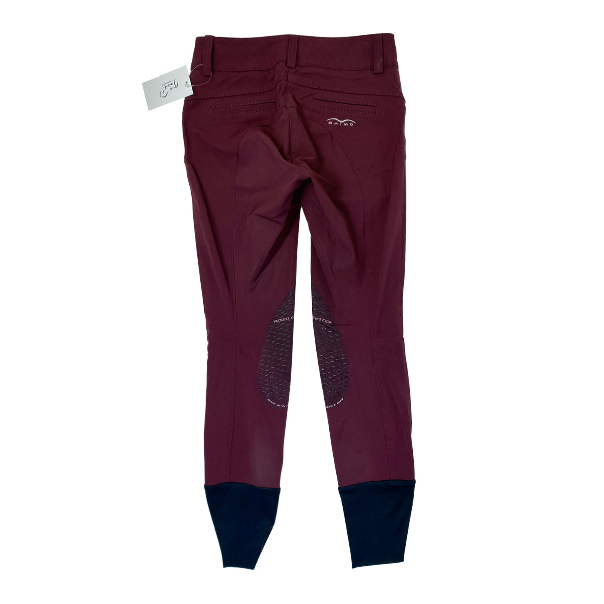 Animo 'Ninter' Knee Patch Breeches in Burgundy