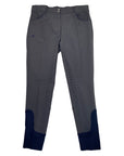 Halter Ego 'Perfection' Full Seat Breeches in Charcoal/Navy