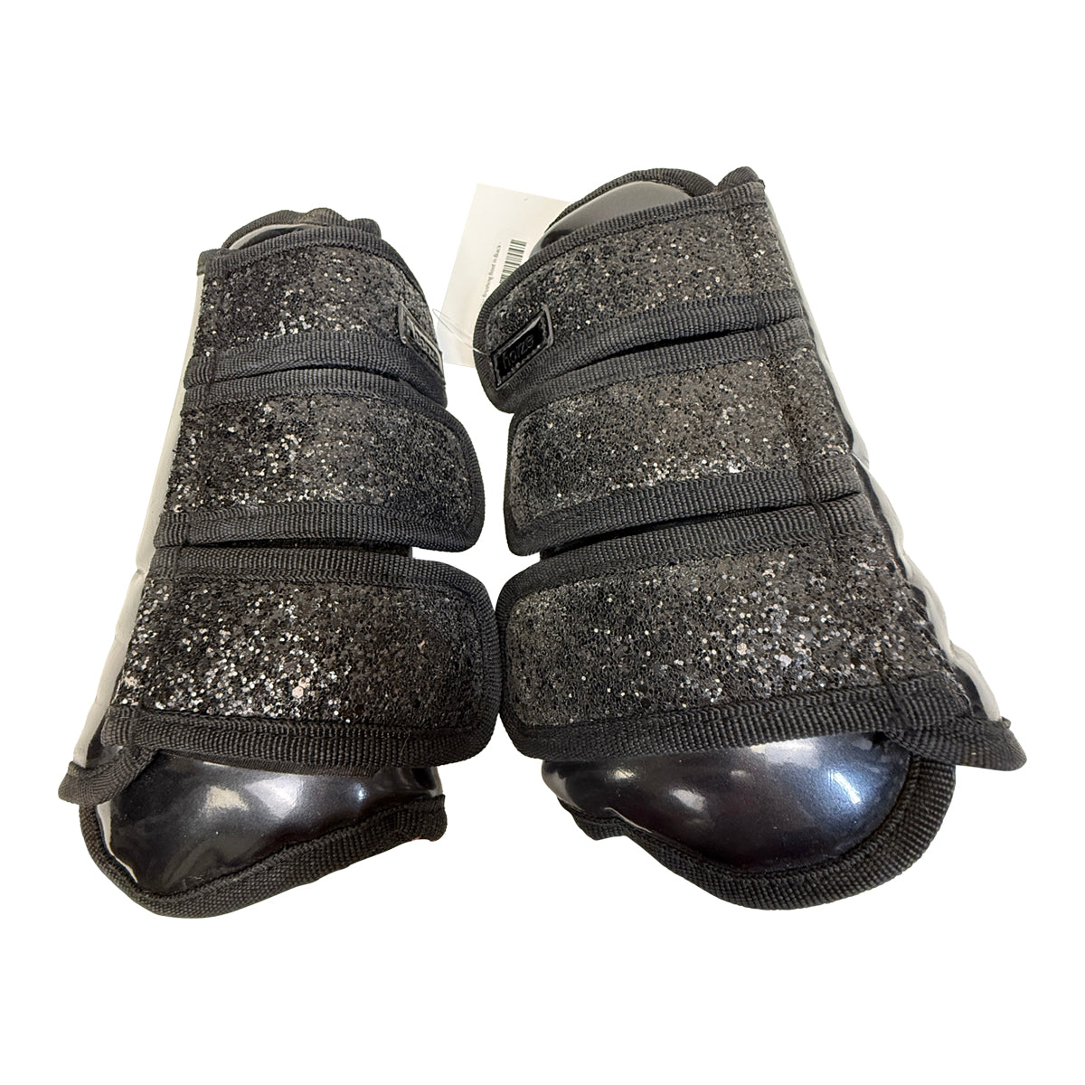 Horze Glitter Brushing Boot in Black