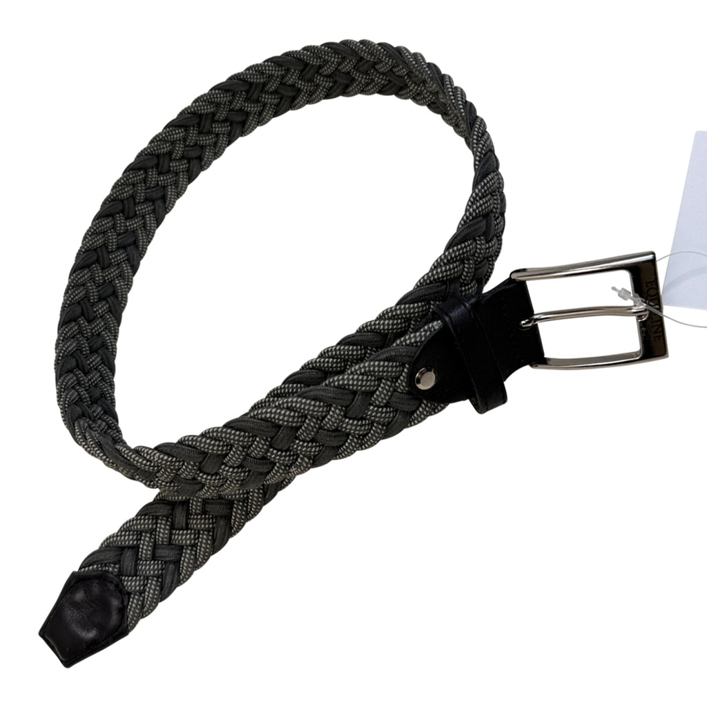 Equiline Woven Elastic Belt in Grey