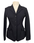RJ Classics 'Monterey' Orange Label Show Coat in Black