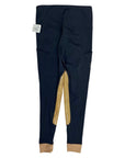 Sync Equestrian 'Latte' Tights in Black/Tan Houndstooth - Women's Small