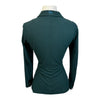 RJ Classics 'Monterey' Orange Label Show Coat in Green Herringbone
