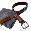 Otto Schumacher 'Finest' Crystal Belt in Brown/Multi Crystals