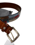 Otto Schumacher 'Finest' Crystal Belt in Brown/Multi Crystals