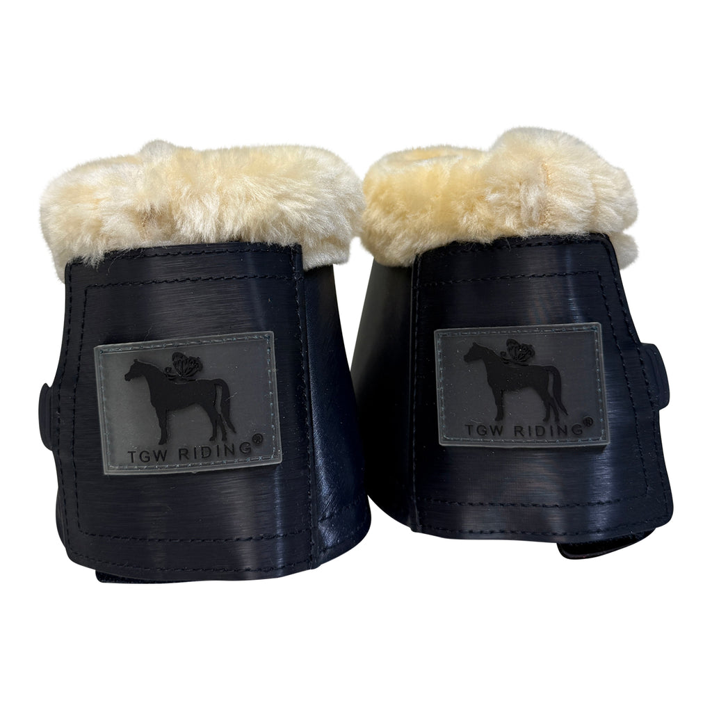 TGW Fleece Bell Boots in Navy