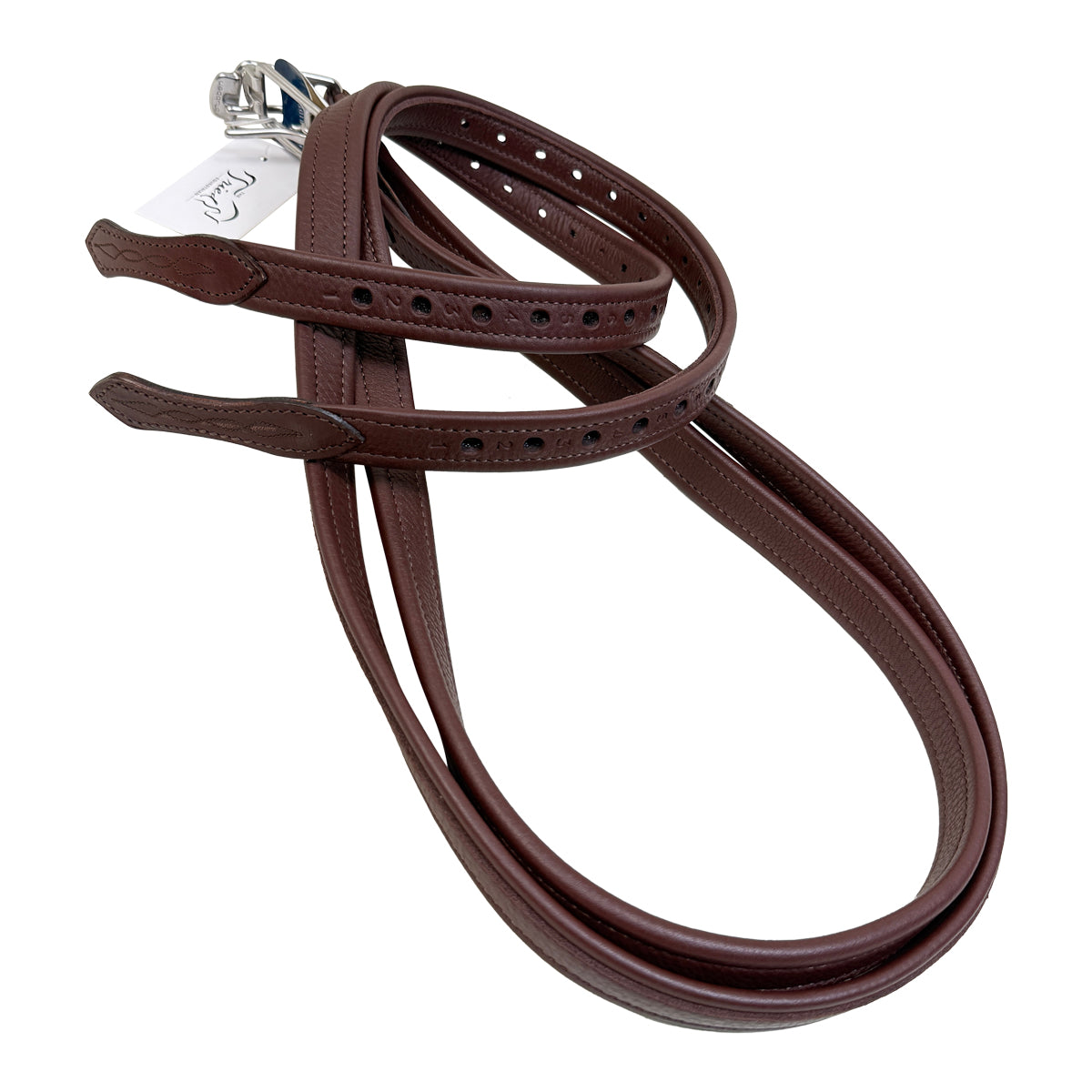 Stubben Wrapped 3/4&quot; Stirrup Leathers in Redwood - 58&quot;