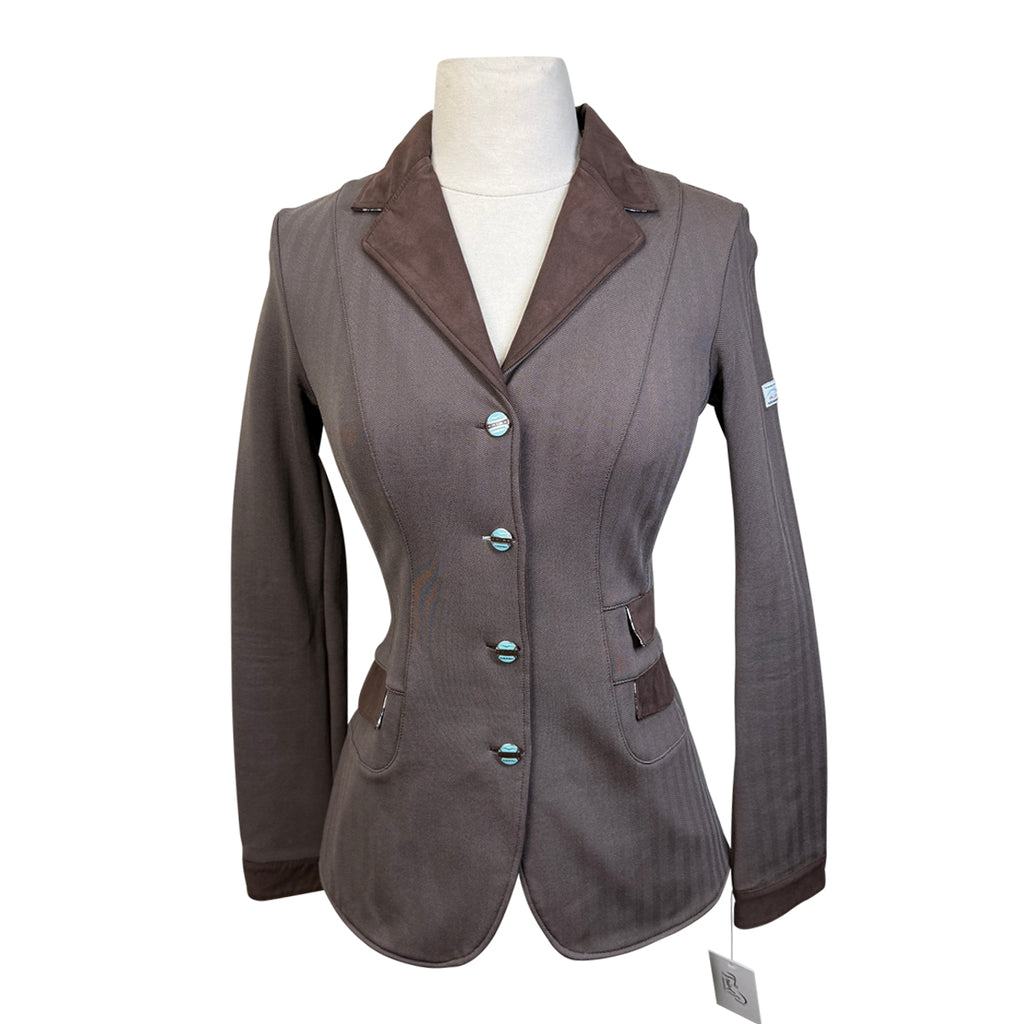 Animo Competition Jacket in Brown Chevron