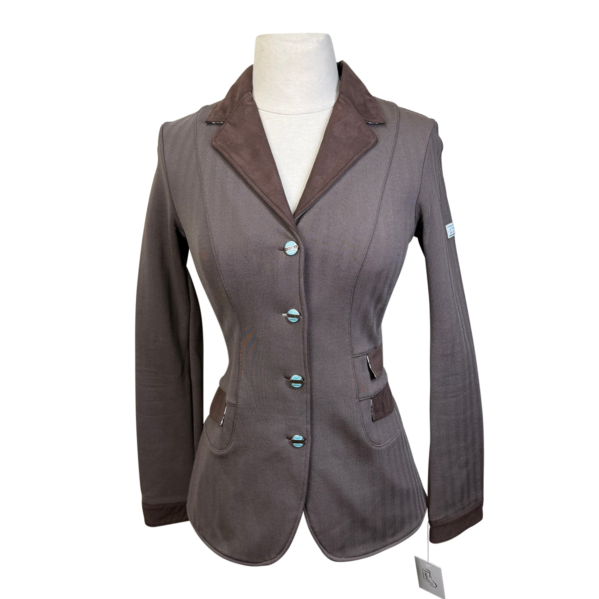 Animo Competition Jacket in Brown Chevron