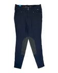 Kerrits 'Crossover II' Knee Patch Breeches in Navy