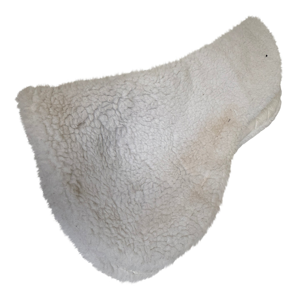 Equifit Fleece Half Pad Cover in White