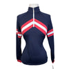 Kastel Champion Collection Mid Weight Shirt in Navy/Red/White