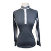 Milton Menasco x Street & Saddle 'Gimme Ribbon' Top in Grey