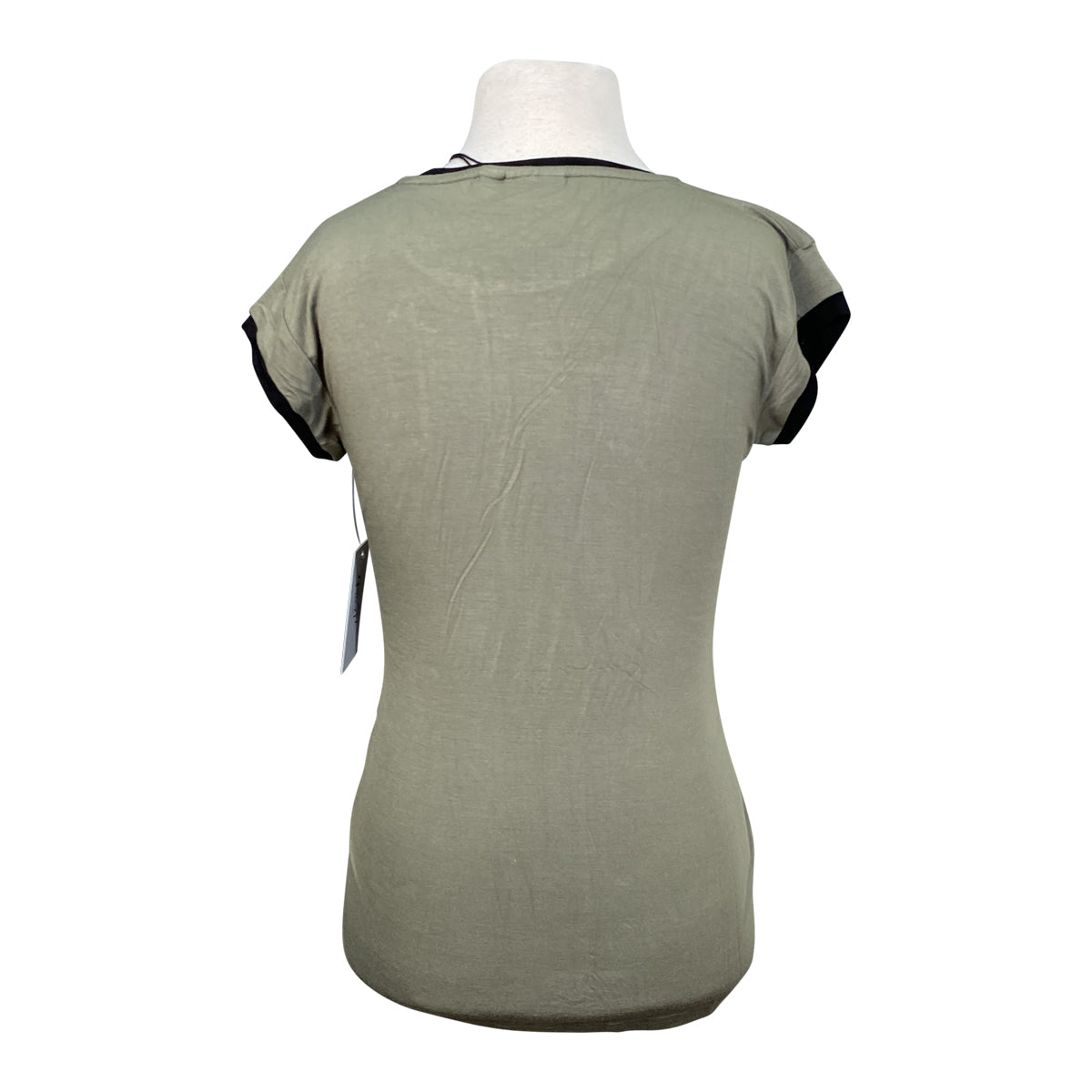 Spiced Equestrian 'Camp' Tee in Forest 