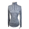 Ariat Team Gridwork 1/4 Zip Baselayer in Navy Heather