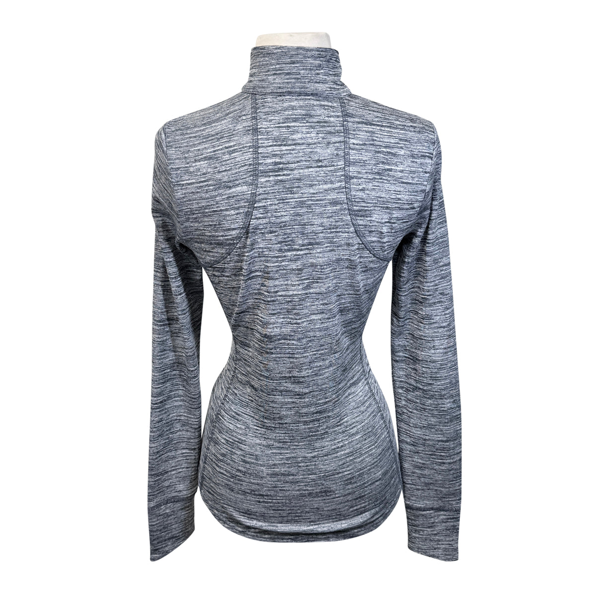 Ariat Team Gridwork 1/4 Zip Baselayer in Navy Heather