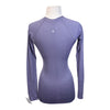 Lululemon 'Swiftly' Tech Long Sleeve 2.0 Waist Length in Purple Glitter