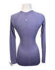 Lululemon 'Swiftly' Tech Long Sleeve 2.0 Waist Length in Purple Glitter
