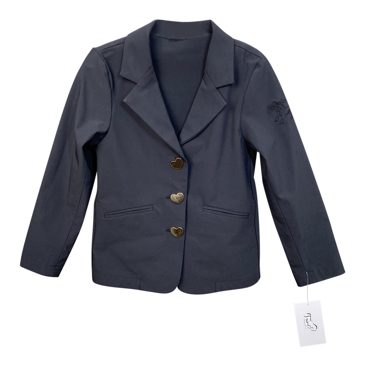 Belle & Bow Show Coat Sweetheart in Black