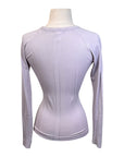 TKEQ The 'Kennedy' Seamless Long Sleeve in Dusty Purple