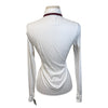 Cavalleria Toscana Long Sleeve Show Shirt in White