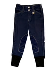Equine Couture Sportif Natasha Breeches in Navy